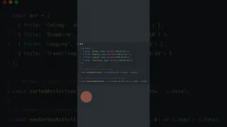 Sort Array by Date - JavaScript