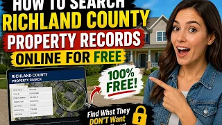 How to search Richland County property records online for free