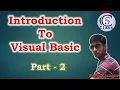 Introduction to Visual Basic Part-2 on CS Class by Neeraj Sir