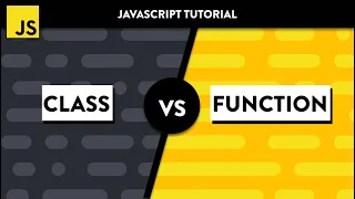 Function vs Class in JavaScript