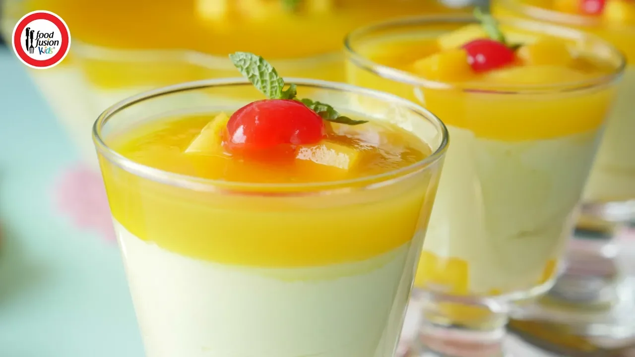 Mango Mousse Recipe by Food Fusion Kids