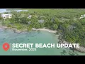November Secret Beach Update - Ambergris Caye BELIZE