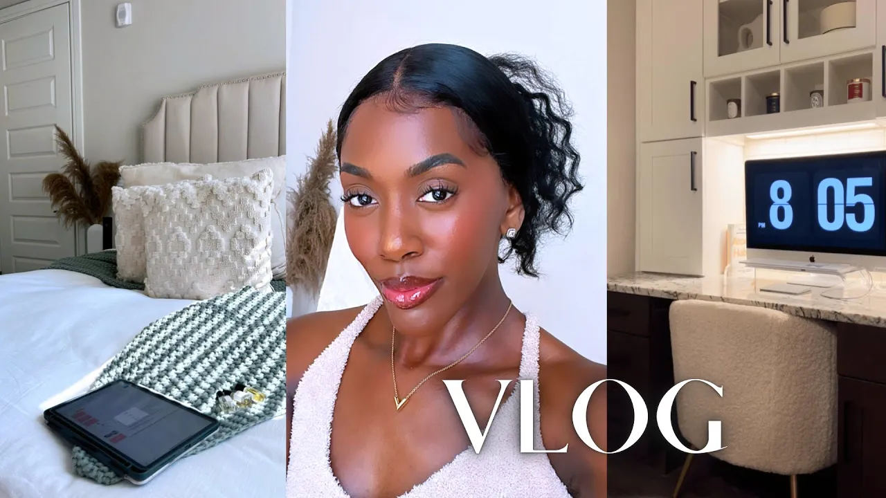 BEING PROUD OF THE WOMAN IM BECOMING! ACCOMPLISHING NEW GOALS, HOME UPDATE ft MATIERE PREMIERE| VLOG
