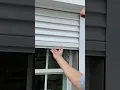 Rolldown Hurricane Shutters - Manual or Pull Down style