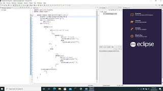 Example Java-print 8 as star pattern using while loop-18216