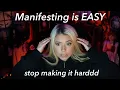 Download Lagu Manifesting anything you want is so easy! Stop making it hard! | law of assumption | manifestation 
