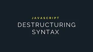 JavaScript Array Destructuring Explained