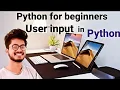 User input in Python Python for beginners Amit Maurya