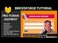How to create a form using Pro Forms Element from Bricksforge - Bricksforge Tutorial Ep 1