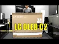 LG OLED C2 Unboxing Setup TV and 4K Demo s