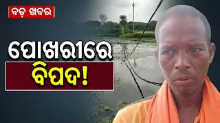 ପୋଖରୀରେ ଦୂଷିତ ଜଳ, ଉପରେ ବିପଦପୂର୍ଣ୍ଣ ବିଦ୍ୟୁତ ତାର! ବେନ୍ଦାଳିଆ ଗ୍ରାମବାସୀଙ୍କ ଜୀବନ ପ୍ରତି ବିପଦ
