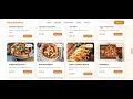 Create Frontend Pizza Website Using HTML CSS JavaScript Full UI Design Tutorial