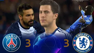 من الذاكرة تشيلسى X باريس سان جيرمان ذهاب وإياب ربع النهائى موسم 2013 2014 رؤوف خليف عصام الشوالى 