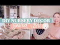 DIY BOHO NURSERY DECOR IKEA HACKS DIY Rattan Dresser Knobs DIY Closet System DIY Fringe Mirror