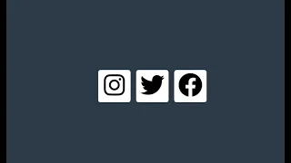 Circle Hover Effect On Social Media Buttons Using HTML CSS