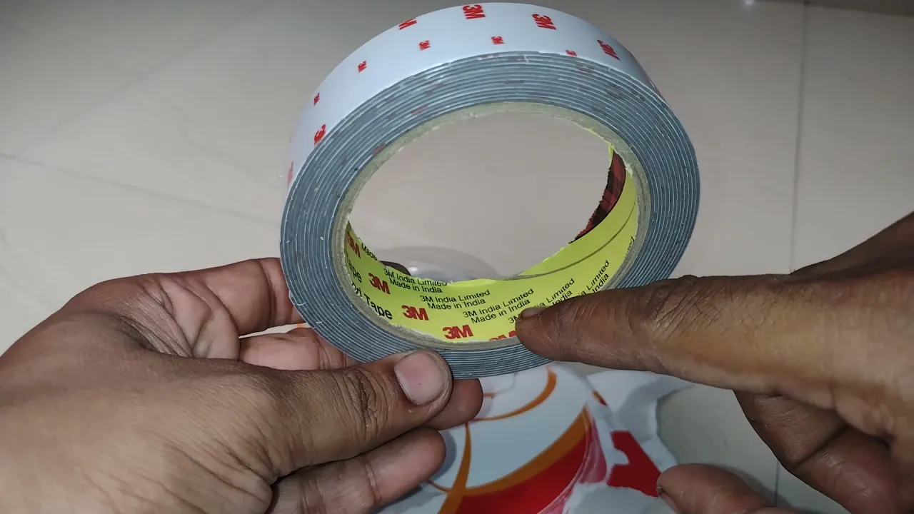 Homemade Double sided Oddy  tape 🌈how to make double sided tape at home/Make diy double tape at home