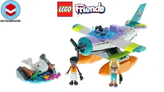 LEGO Friends 41752 Sea Rescue Plane - LEGO Speed Build Review