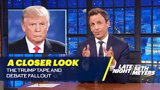 the trump tape and debate fallout a closer look
