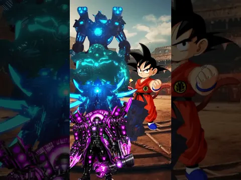 All Cameraman + Drip Cameraman vs Goku all Forms 1000% #skibiditoilet #viral #dbs