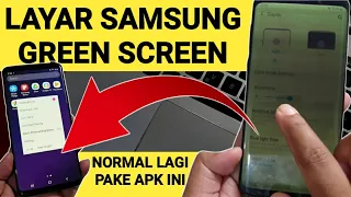 free how to fix samsung shadow screen and green screen with this application