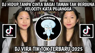 dj hidup tanpa cinta bagai taman tak berguna velocity kata pujangga viral tiktok 2025