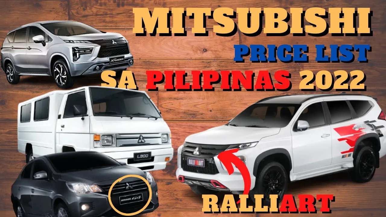 Mitsubishi PRICE LIST Philippines 2022 - Auto Presyo