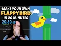 New to GameMaker Make Flappy Bird in 20 Minutes Beginner Speedrun Tutorial