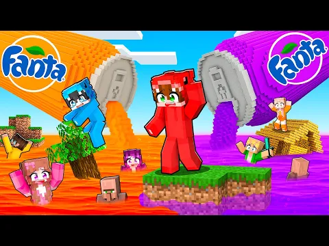 Video Thumbnail: La FANTA SUBE CADA MINUTO en Minecraft!