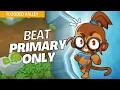 How to Beat Primary Only Mode on Flooded Valley - BTD6 Strategy