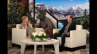 Dirty John Star Julia Garner Gets Scared by a Mouse