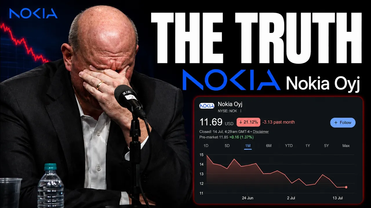 Every Wall Street Analysts are BULLISH on Nokia...But the Stock Just Fell 30%! What Exactly going On