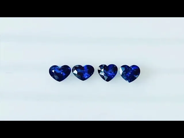 Heart Royal Blue Sapphire