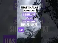 Download Lagu Inilah Niat shalat Sunnah sebelum dan sesudah shalat Jum'at, Oleh UAS
