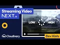 Improve Streaming in Next js with Adaptive Bitrate Streaming - Dev Hints