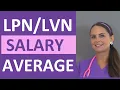 LPN Salary LVN Salary Licensed Practical Nurse Salary Income