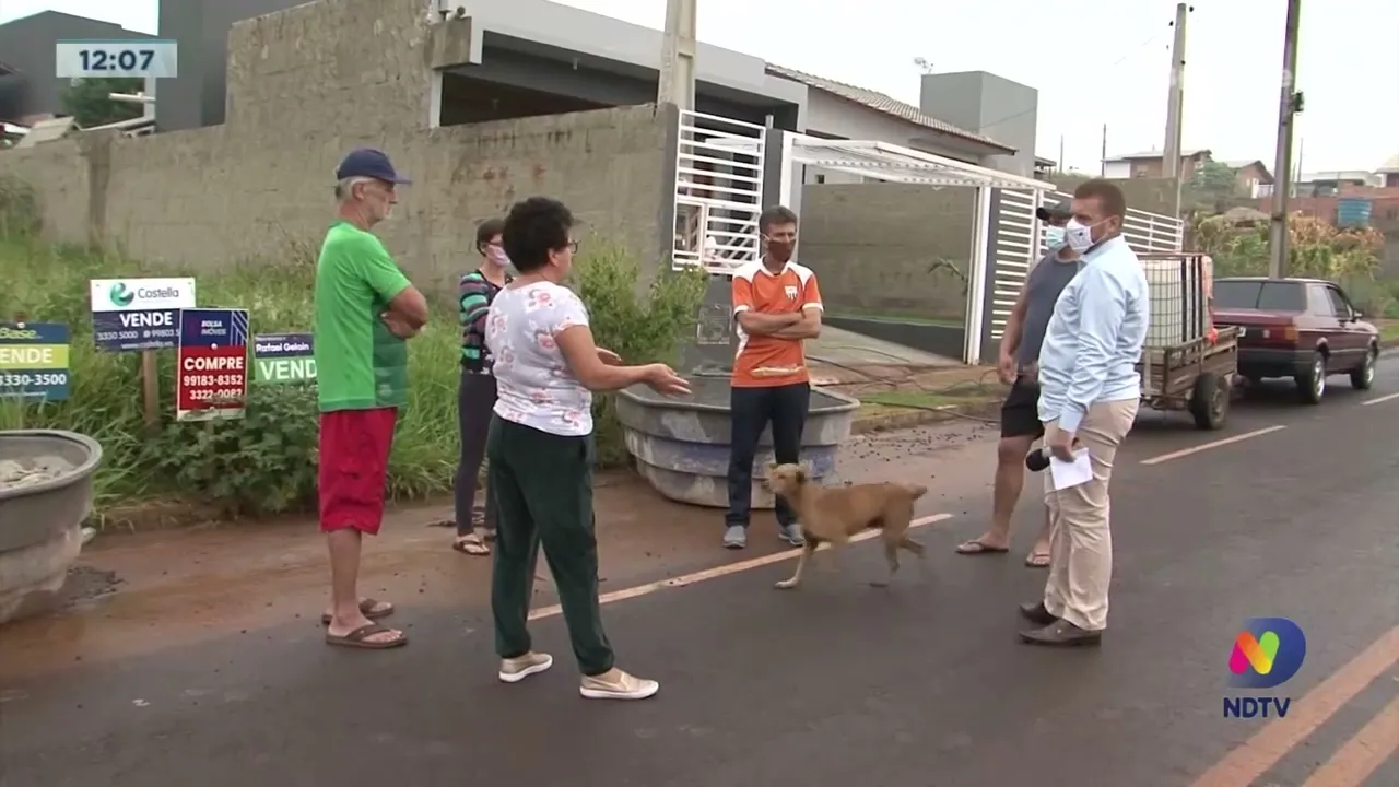 Moradores de Chapecó estão há mais de uma semana sem abastecimento de água