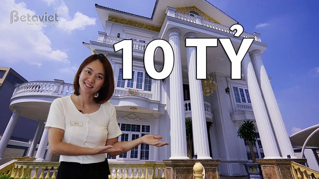 Trải nghiệm mẫu biệt thự kiểu Pháp 10 tỷ trên đất 550m2 tại Bắc Ninh