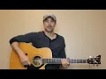 Midnight Train To Memphis - Chris Stapleton - Guitar Lesson | Tutorial