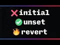Initial doesn t do what you think it does