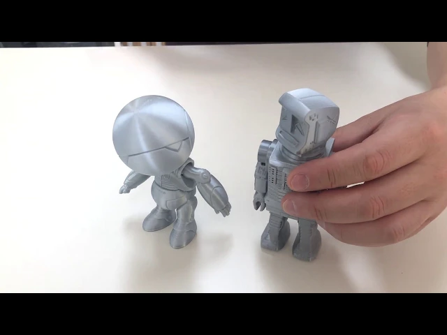 Foldable robot Marvin 2005 from Hitchhiker's Guide video thumbnail