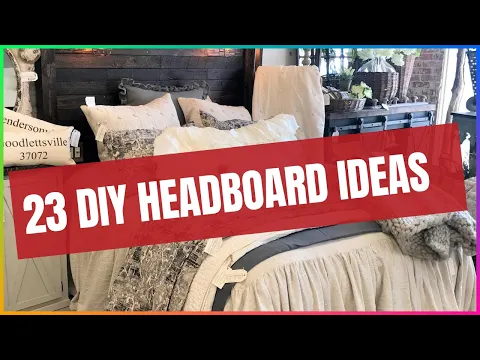 Download MP3 23 DIY Headboard Ideas – Creative Inspiration For Your Bedroom | The Saw Guy | DIY | Do It Yourself