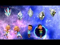 UPIN IPIN DAN TEMAN TEMAN BERUBAH MENJADI ULTRAMAN RIBUT, SERU..!!