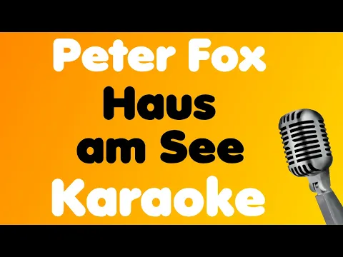 Download MP3 Peter Fox • Haus am See • Karaoke