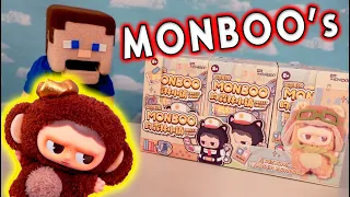 Monboo Forest Town Blind Box Plush Figures Labubu