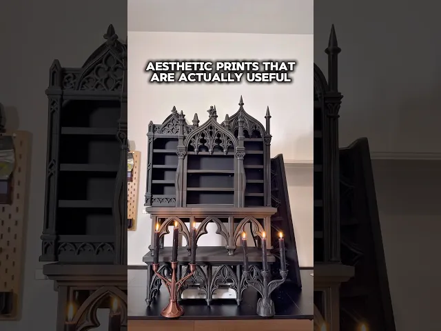 Giant Baroque Shelf Life Size Shelf Gothic Home Decor video thumbnail