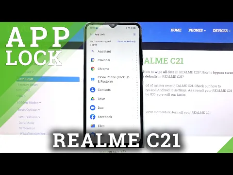 Download MP3 How to Set Up App Lock in REALME C21 – Add Password to Apps