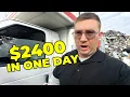 Making 2400 in ONE DAY Doing Junk Removal in a U-Haul FULL BREAKDOWN