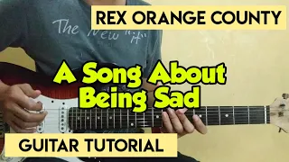 Download Rex Orange County - A Song About Being Sad (Guitar Tutorial) MP3