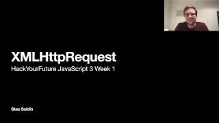 XMLHttpRequest - HackYourFuture JavaScript 3