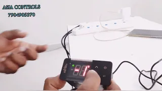 Subzero Temperature Controller Settings and Program Model SZ - IN